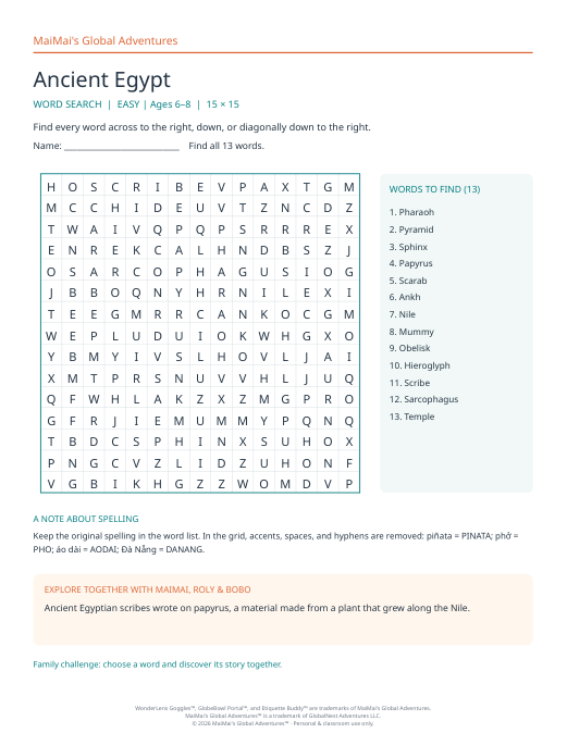 PDF preview: Ancient Egypt